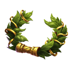 Wreath game symbol
